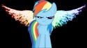 My little pony rainbow dash wings wallpaper
